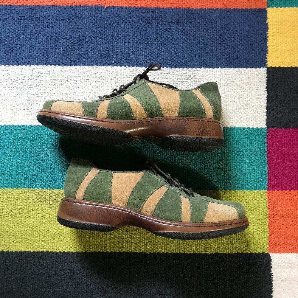 Dansko Striped Bowling Style Shoes